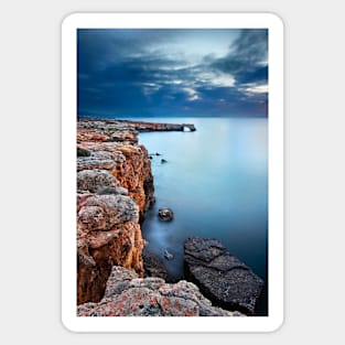 Cliffs of Geropotamos Sticker